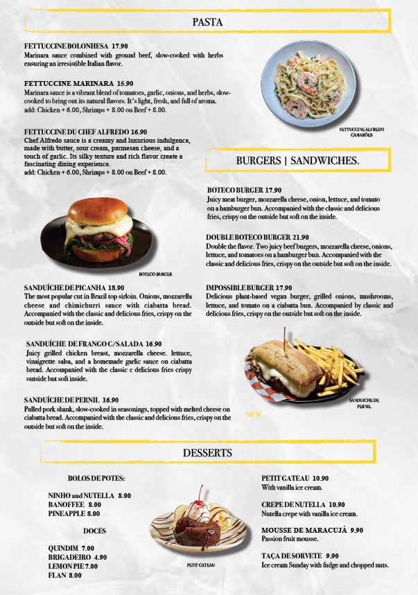 Boteco Restaurant Menu - Image 3